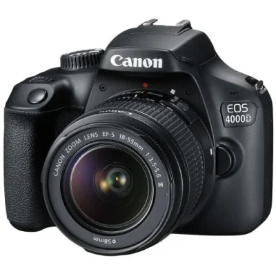 APPAREIL PHOTO REFLEX CANON EOS 4000D + OBJECTIF EF-S 18-55MM III(3011C003AA)