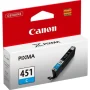 CANON CLI-451C CYAN - CARTOUCHE D'ENCRE CANON D'ORIGINE (6524B001AA)