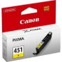 CANON CLI-451Y JAUNE - CARTOUCHE D'ENCRE CANON D'ORIGINE (6526B001AA)
