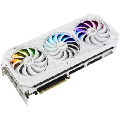 CARTE GRAPHIQUE ASUS ROG-STRIX-RTX3090-O24G-WHITE 24GB (90YV0F96-M0NM00)