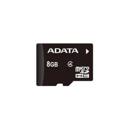 CARTE MÉMOIRE ADATA MICROSDHC CLASS 4 (AUSDH8GCL4-RA1)