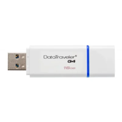 CLÉ USB KINGSTON 16GB DATATRAVELER G4 FLASH DRIVE – USB 3.0 (KIN_DTIG4/16GB)