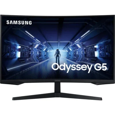 ÉCRAN INCURVÉ 32″ SAMSUNG WQHD ODYSSEY G5 144 HZ – COURBURE 1000R (LC32G55TQWMXZN)