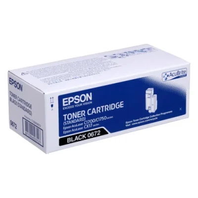EPSON 0672 NOIR – TONER EPSON D’ORIGINE (C13S050672)