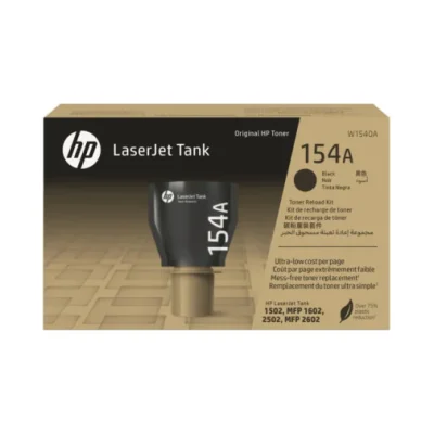 HP 154A NOIR (W1540A) – KIT DE RECHARGE DE TONER D’ORIGINE