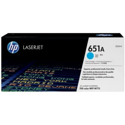 HP 651A CYAN (CE341A) – TONER HP LASERJET D’ORIGINE