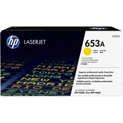 HP 653A JAUNE (CF322A) – TONER HP LASERJET D’ORIGINE