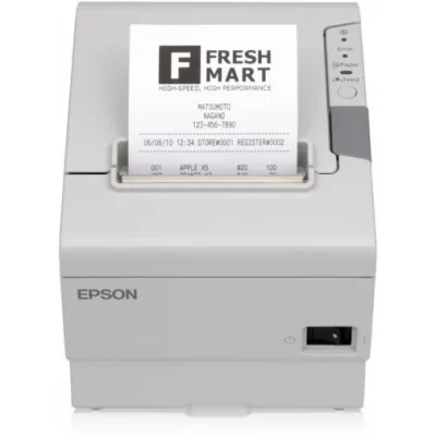 Imprimante de tickets Energy Star EPSON TM-T88V SÉRIE USB + PS-180 + CÂBLE AC (C31CA85012)