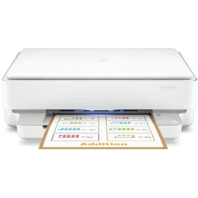 IMPRIMANTE MULTIFONCTION JET D’ENCRE HP DESKJET PLUS INK ADVANTAGE 6075 (5SE22C)