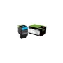LEXMARK 808C CYAN - TONER LEXMARK D'ORIGINE (80C80C0)