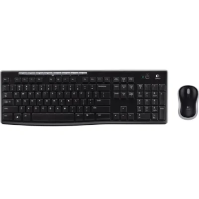 LOGITECH WIRELESS DESKTOP MK270 – ENSEMBLE SANS FIL SOURIS + CLAVIER QWERTY (920-004509)