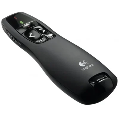 LOGITECH WIRELESS PRESENTER R400 – TÉLÉCOMMANDE DE PRÉSENTATION (910-001356)